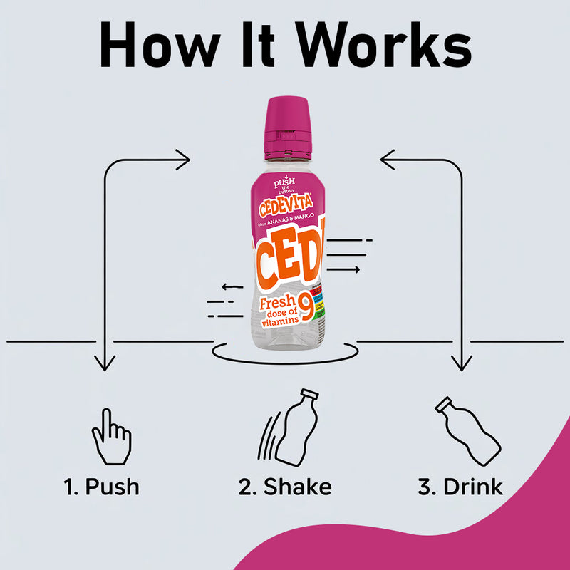 Load image into Gallery viewer, 12-Pack Cedevita Fresh Vitamin Drink (Ananas &amp; Mango)
