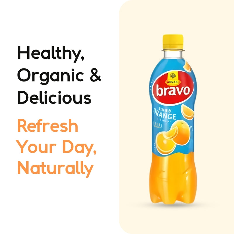 Load image into Gallery viewer, RAUCH Bravo Sunny Orange 0.5L PET - Orange Fruit Drink (12 Pack
