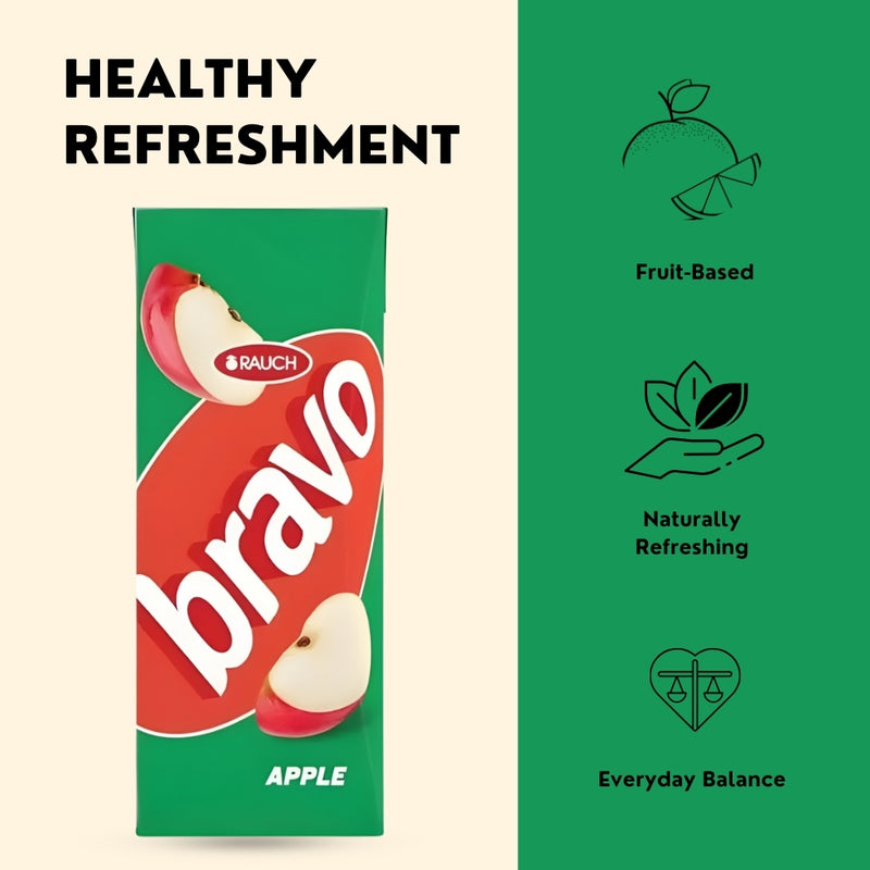 Load image into Gallery viewer, RAUCH Bravo Apple Fruit Drink 0.2L - Apple Juice Drink (27 Pack)
