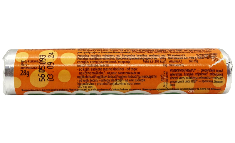 Load image into Gallery viewer, Cedevita Multivitamin Healthy and Sweet Sweets with 9 Essential Vitamins in Rondo Flavour  - A Bag Full of Vitamins to Strengthen the Immune System - Pack of 21 Sweets 28g
