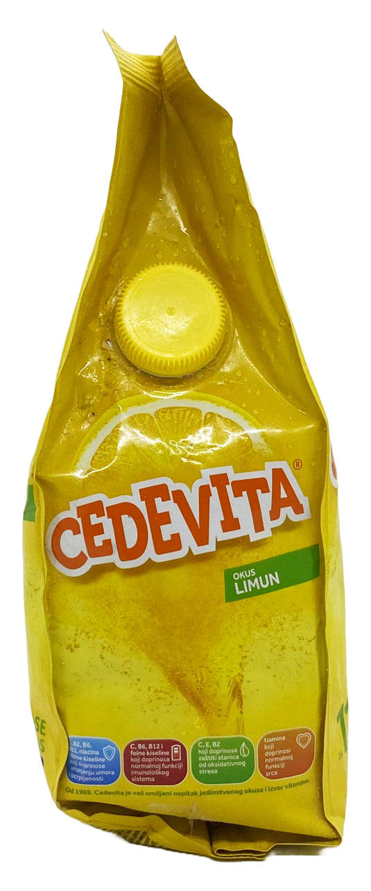 Cedevita Lemon 2 x 900 g Lemon Powder Makes 23 L Juice -  Alcohol-free from Croatia
