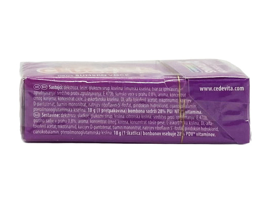 Cedevita Multivitamine Gezonde en Zoete Snoepjes (Bosvruchten) 