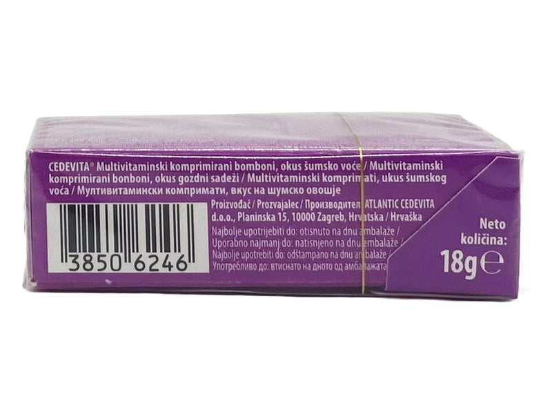 Afbeelding laden in Galerijviewer, Cedevita Multivitamine Gezonde en Zoete Snoepjes (Bosvruchten) 
