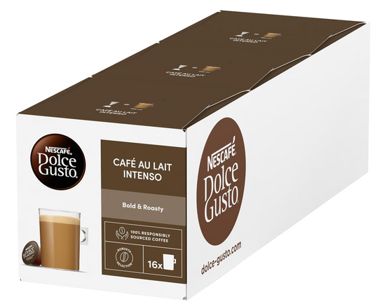 Café au Lait DOLCE GUSTO BUNDLE - 48CAPS. Balanced and round