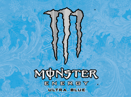 Monster Energy Ultra 12 x 500 ml Blue, Light & Refreshing Energy Drink