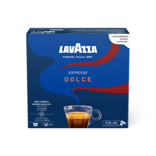 LAVAZZA 100 CAPS BLUE SYSTEM  - ESPRESSO DOLCE