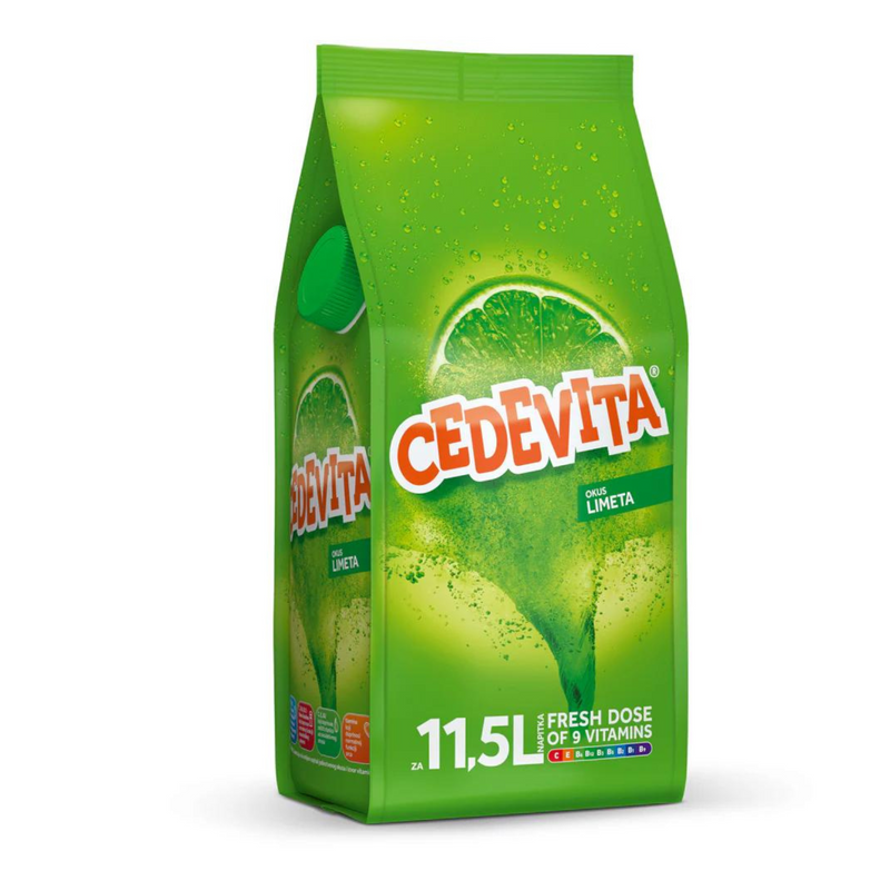 Load image into Gallery viewer, Cedevita Lime 9 Vitamins Makes 11.5 L
