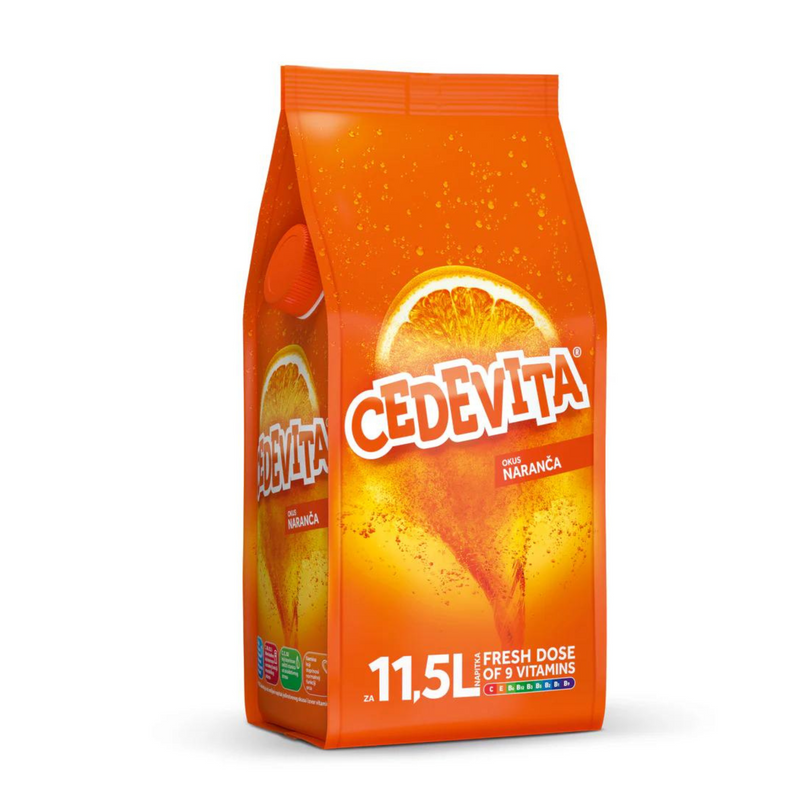 Load image into Gallery viewer, Cedevita Orange 9 Vitamins Makes 11.5 L
