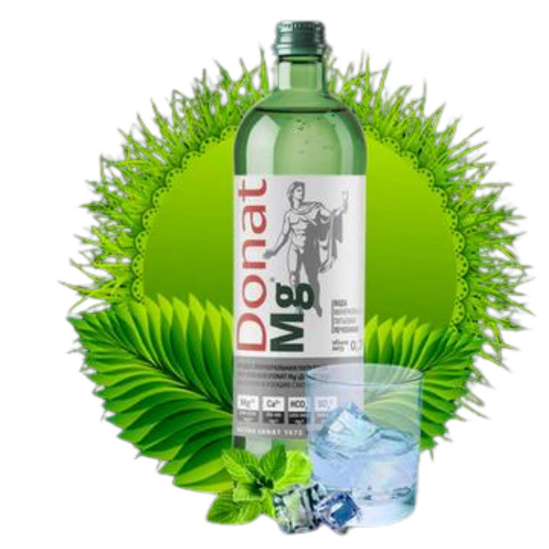 Load image into Gallery viewer, Natural Magnesium Water - 1000mg Magnesium in 1000ml &#39;&#39;Donat Mg&#39;&#39; Bulk Pack 6x1L
