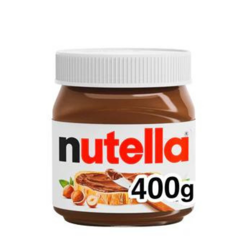 Load image into Gallery viewer, Nutella Hazelnut Chocolate Spread Jar - 400 gr - SET of 4 pieces
