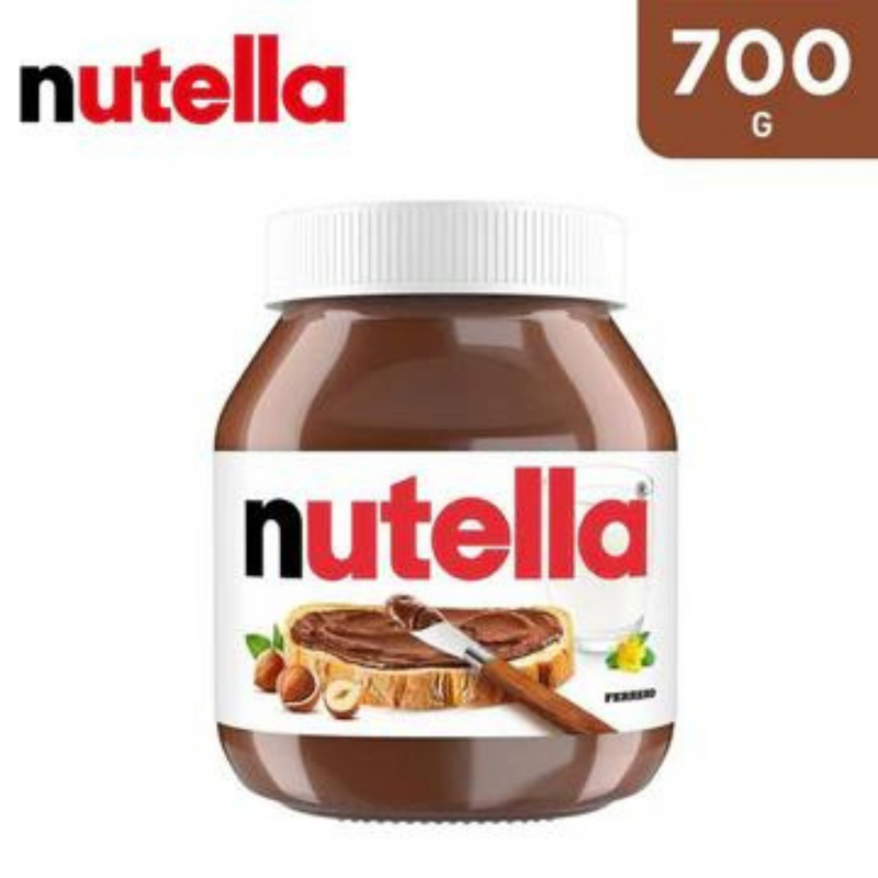 Load image into Gallery viewer, Nutella Hazelnut Chocolate Spread Jar - 700 gr - SET of 3 pieces
