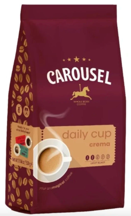 CAROUSEL 500G DAILY CUP CREMA - BEANS
