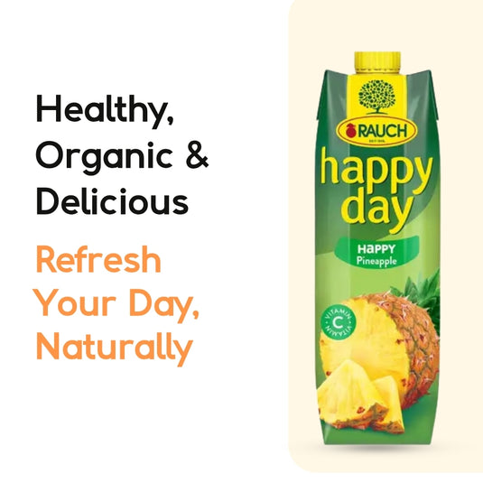 RAUCH Happy Day Pineapple Ananás 35% Fruit Drink 1 L PET