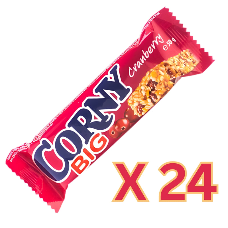 Load image into Gallery viewer, CORNY BIG Cranberry 50 g (Pack of 24)
