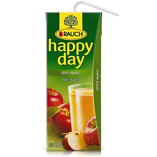 RAUCH 快乐苹果汁 100% – 0.2 升 – 27 瓶装