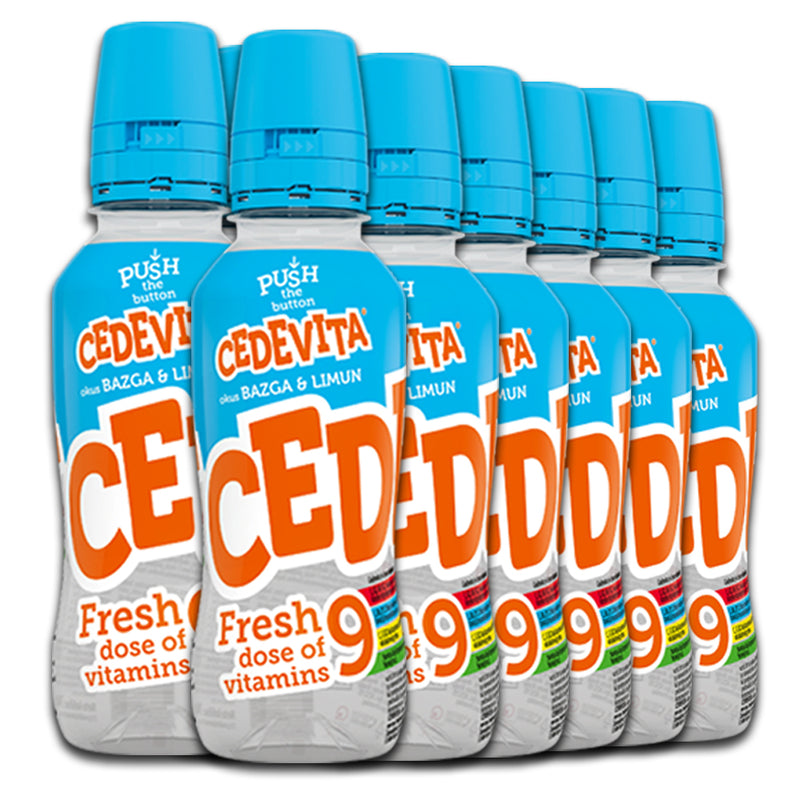 Load image into Gallery viewer, 12 Bottles of Cedevita Fresh Vitamin Drink – Elderberry &amp; Lemon Flavor | Refreshing &amp; Enriched with 9 Vitamins
