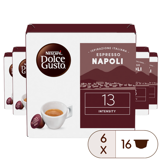 Espresso Napoli capsules DOLCE GUSTO BUNDLE - 96CAPS.