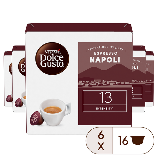 Espresso Napoli capsules DOLCE GUSTO BUNDLE - 96CAPS.