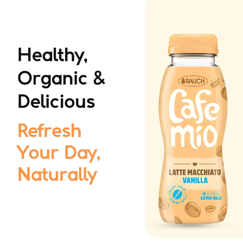 Load image into Gallery viewer, RAUCH Cafemio Latte Macchiato Vanilla 12 x  0.25L PET
