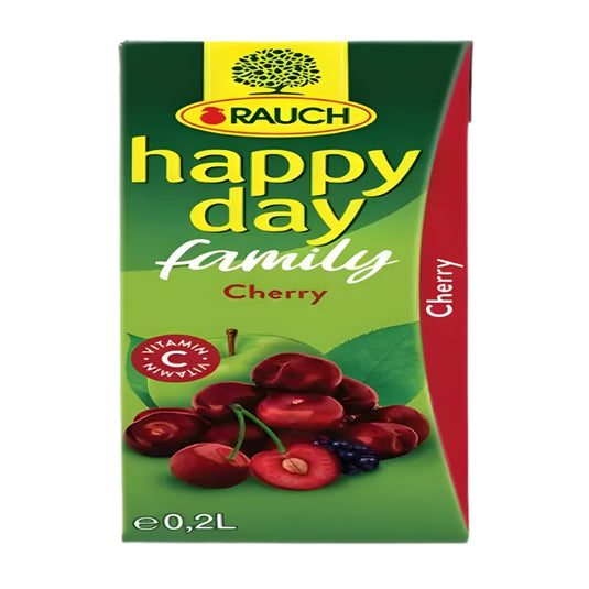 RAUCH Happy Day Cherry 35% Fruit Drink 27 x  0.2 L PET