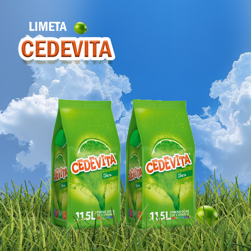 Load image into Gallery viewer, Cedevita Lime 9 Vitamins Makes 11.5 L
