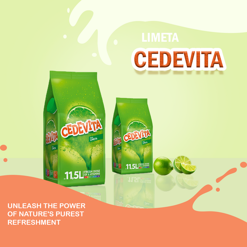 Load image into Gallery viewer, Cedevita Lime 9 Vitamins Makes 11.5 L
