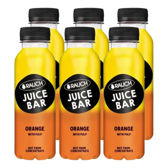 RAUCH Rauch Juice Bar Orange 0.33 L PET (6 Pack)