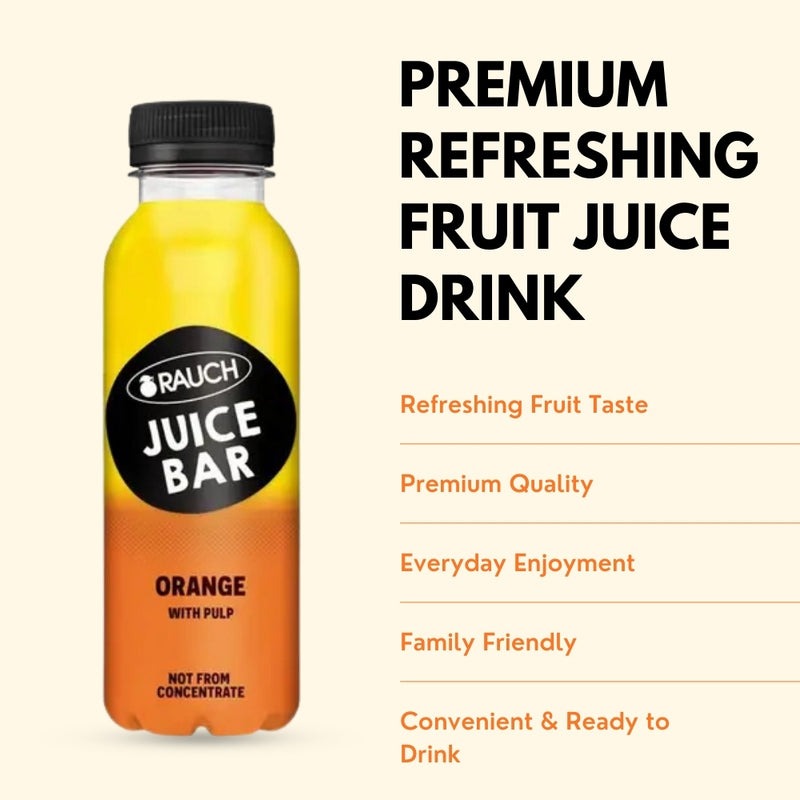 Load image into Gallery viewer, RAUCH Rauch Juice Bar Orange 0.33 L PET (6 Pack)
