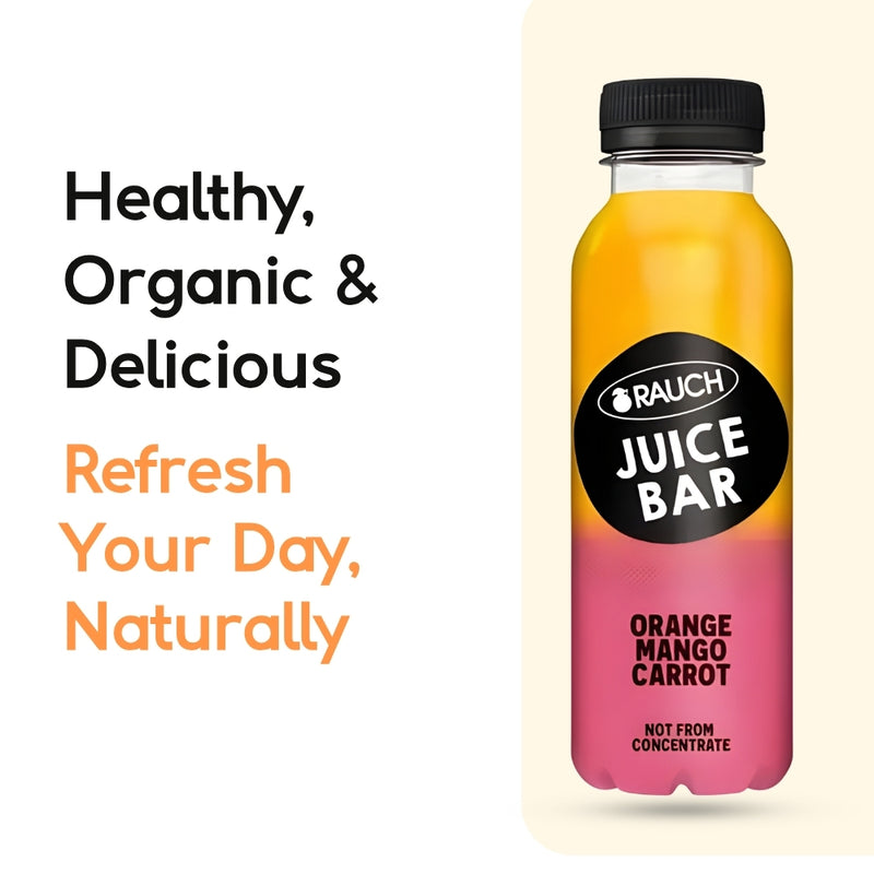 Load image into Gallery viewer, RAUCH Juice Bar Orange-Mango-Coral Berry 6 x  0.33L PET
