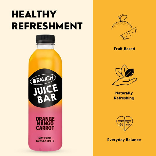 RAUCH Juice Bar Orange-Mango-Coral Berry 6 x  0.8L PET