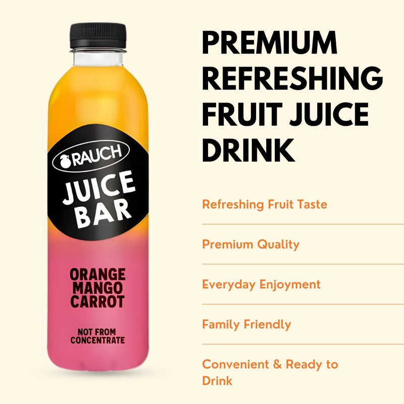 Load image into Gallery viewer, RAUCH Juice Bar Orange-Mango-Coral Berry 6 x  0.8L PET
