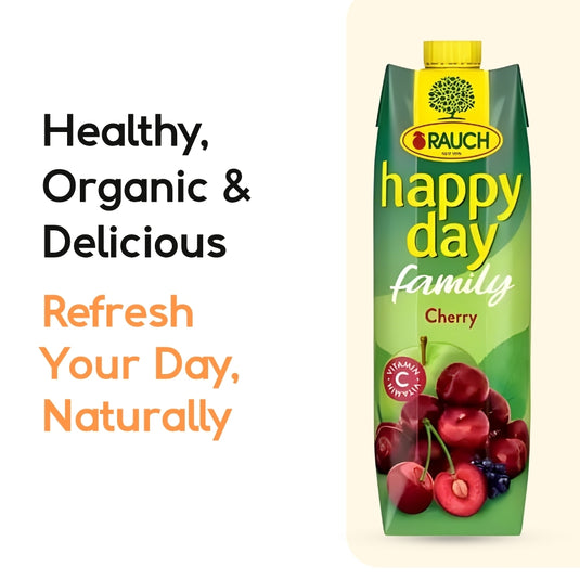 RAUCH Happy Day Cherry 20% Fruit Drink 1 L PET
