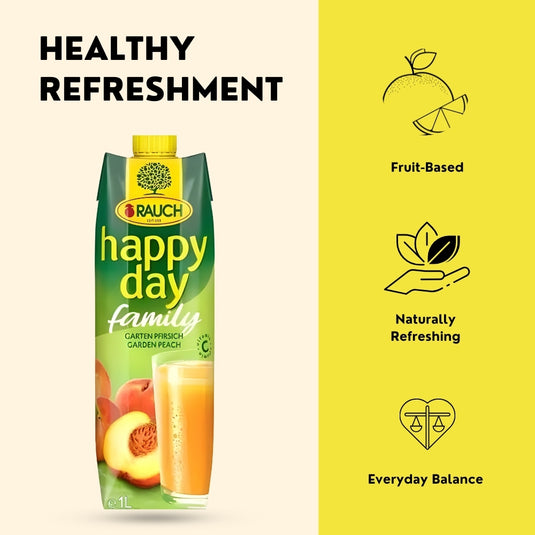 RAUCH Happy Day Peach 35% Juice Drink 1 L PET