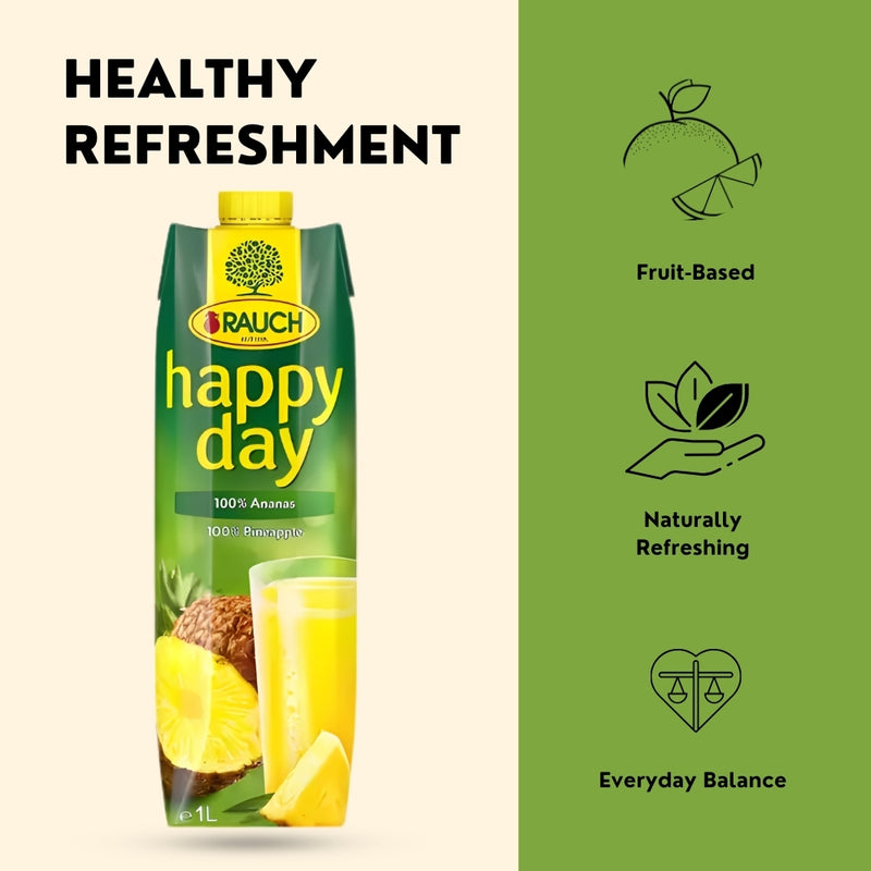 Load image into Gallery viewer, RAUCH Happy Day 100% Pineapple Juice 1 L PET
