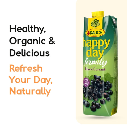 RAUCH Happy Day Blackcurrant 25% Juice Drink 1 L PET