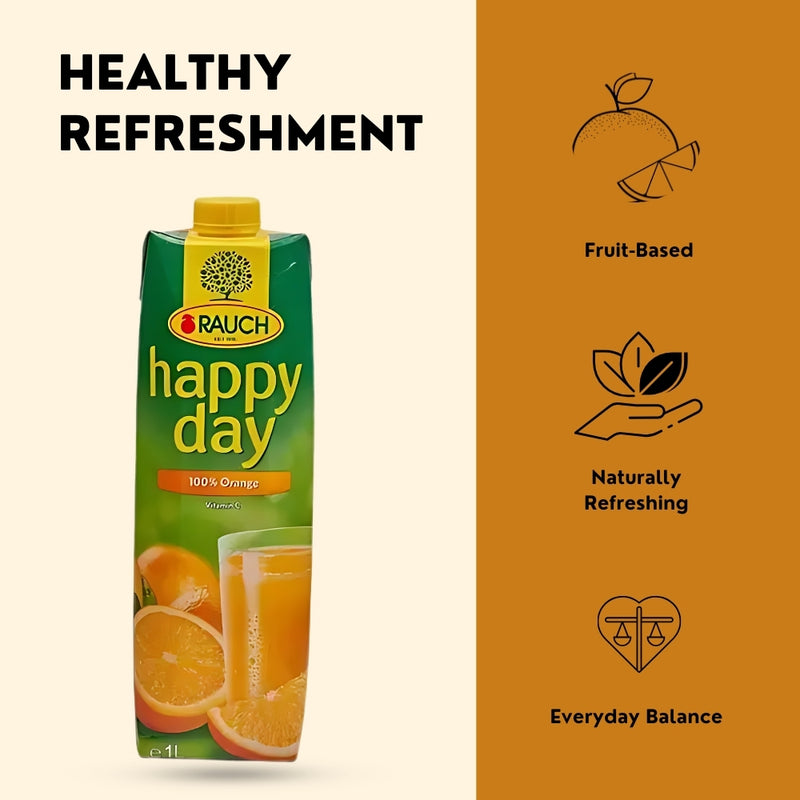 Load image into Gallery viewer, RAUCH Happy Day Orange 100% Juice 1.5 L PET
