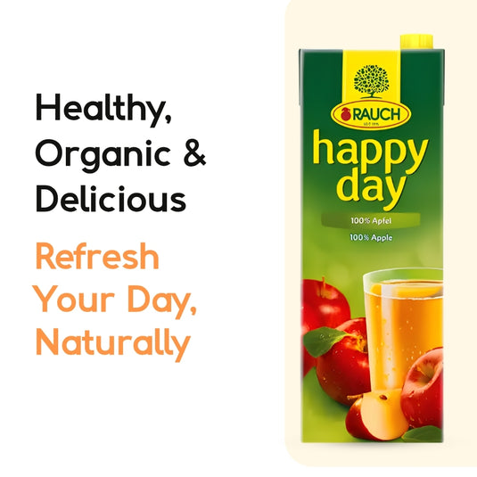 RAUCH Happy Day Apple 100% Juice 1.5 L PET