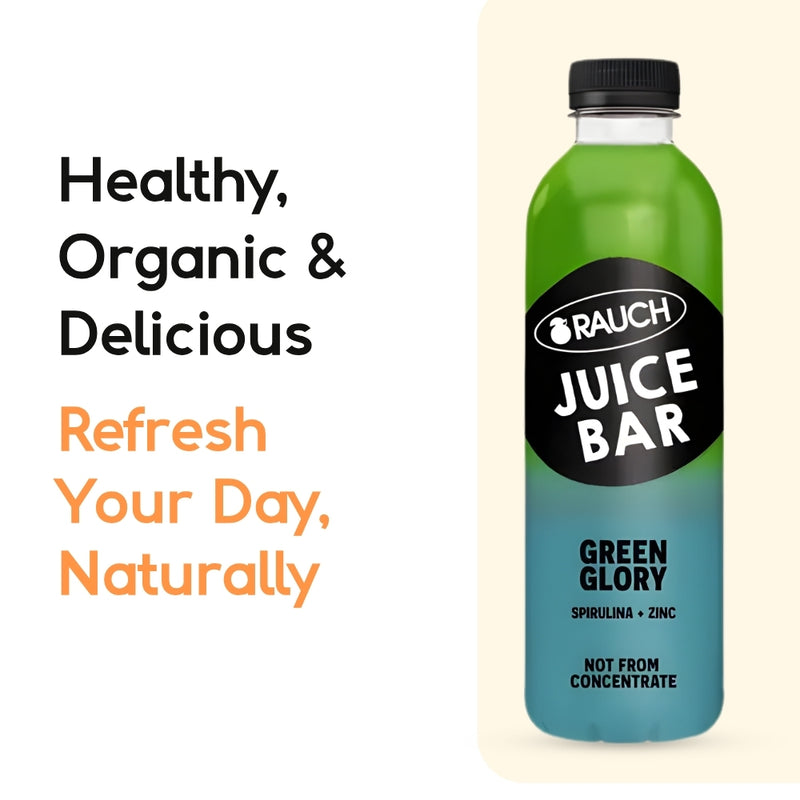 갤러리 뷰어에 이미지 로드, RAUCH Juice Bar Kumquat-Kiwi-Spinach 6 x  0.8L PET
