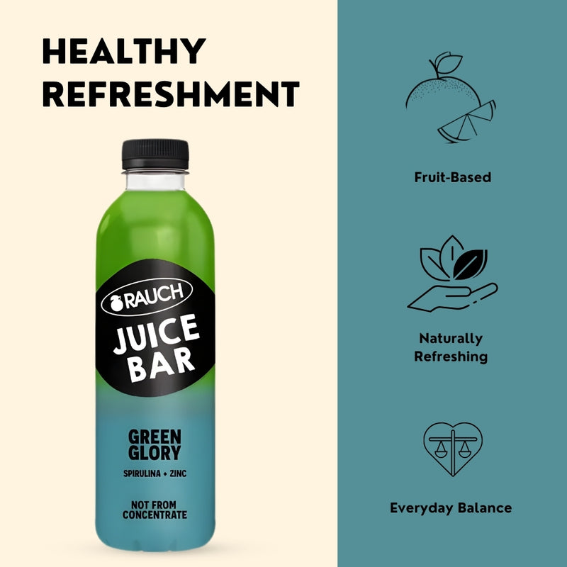 갤러리 뷰어에 이미지 로드, RAUCH Juice Bar Kumquat-Kiwi-Spinach 6 x  0.8L PET
