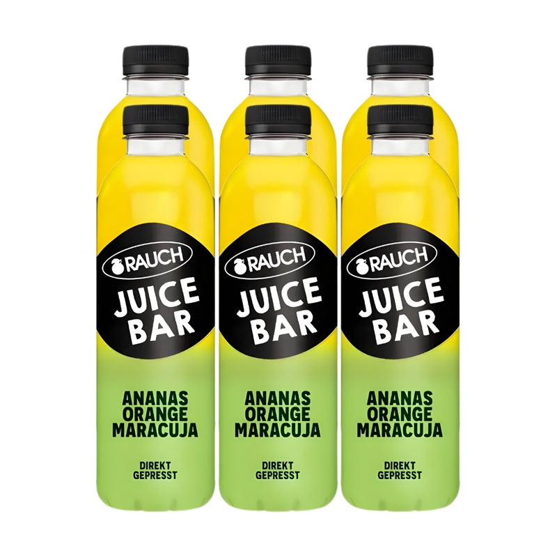 갤러리 뷰어에 이미지 로드, RAUCH Rauch Juice Bar Pineapple-Orange-Passion Fruit 0.8 L PET (6 Pack)
