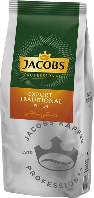 Checked - Jacobs Professional Export Traditional 1 kg – Ground Filter Coffee – Rich, Spicy Aroma & Full‑Bodied Taste