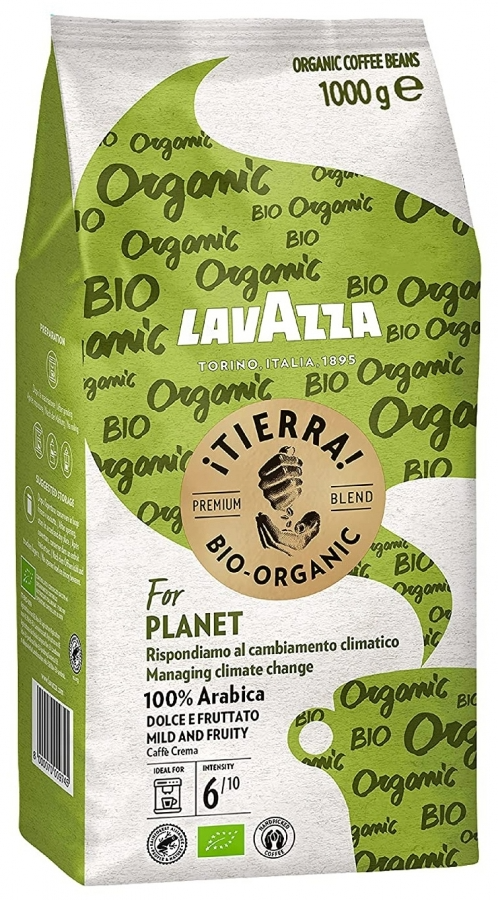 Load image into Gallery viewer, LAVAZZA 1KG TIERRA ORGANIC FOR PLANET  - BEANS
