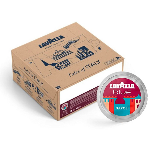 LAVAZZA 100 CAPS BLUE SYSTEM  - TALES OF ITALY NAPOLI