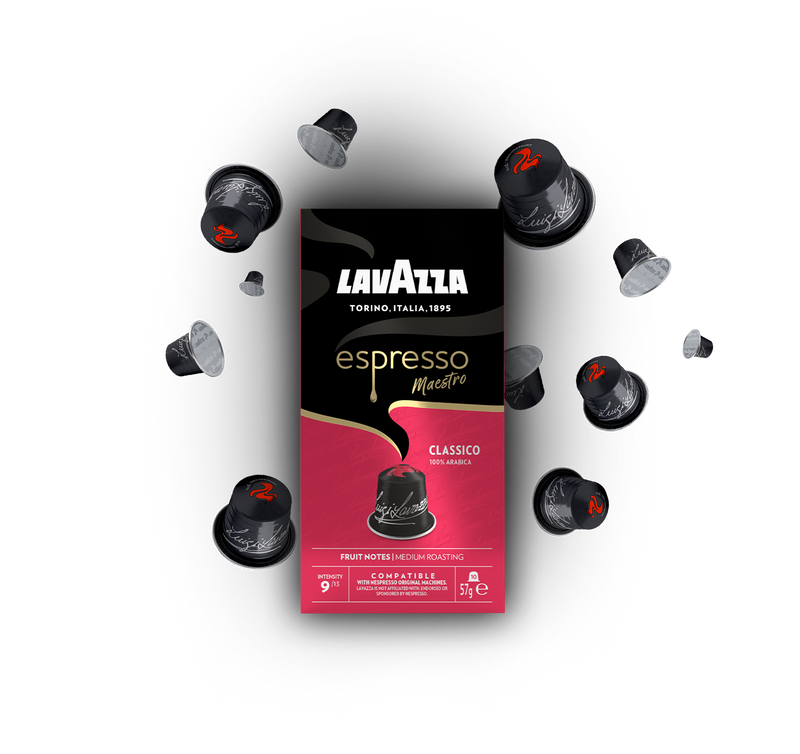 Load image into Gallery viewer, LAVAZZA NESPRESSO MAESTRO CLASSICO. Master case 100 caps.

