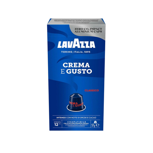 LAVAZZA NESPRESSO CREMA E GUSTO CLASSICO. Master case 100 CAPS.