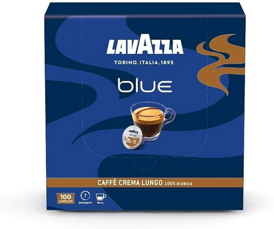 LAVAZZA 100 CAPS BLUE SYSTEM  - CREMA LUNGO
