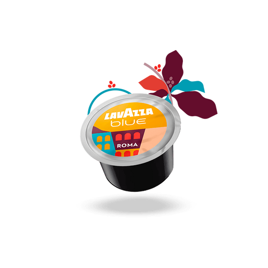 LAVAZZA 100 CAPS BLUE SYSTEM  - TALES OF ITALY ROMA
