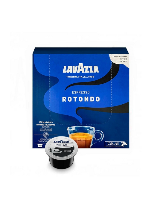 LAVAZZA 100 CAPS BLUE SYSTEM  - ROTONDO