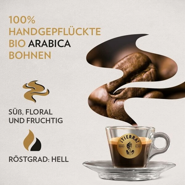 Load image into Gallery viewer, LAVAZZA 1KG TIERRA ORGANIC FOR PLANET  - BEANS
