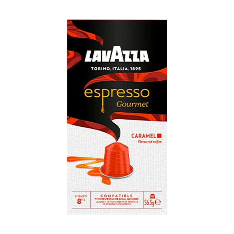 Load image into Gallery viewer, LAVAZZA NESPRESSO ESPRESSO CARAMEL. Master case 100 CAPS.
